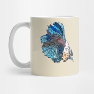 blue sea ornamental fish Mug